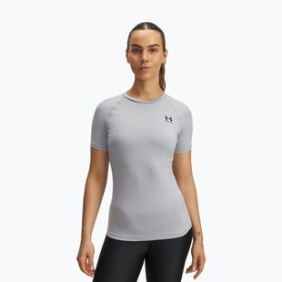 Дамска тренировъчна тениска Under Armour HG Authentics Comp SS mod gray/black