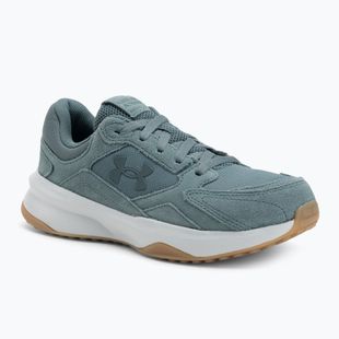 Мъжки обувки за тренировка Under Armour Edge Suede jasper blue/halo grey/jasper blue