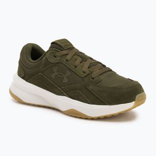 Мъжки обувки за тренировка Under Armour Edge Suede expedition green/summit white/expedition green