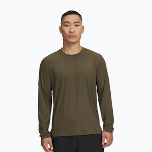 Мъжка блуза с дълъг ръкав за тренировка Under Armour Project Rock Iso Chill expedition green/baroque green