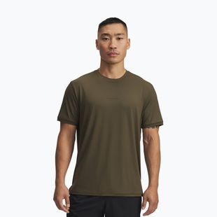 Мъжка тениска за тренировка Under Armour Project Rock Iso Chill expedition green/baroque green