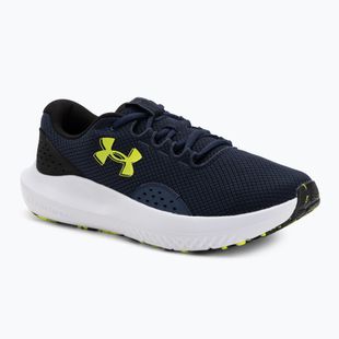 Мъжки обувки за бягане Under Armour Charged Surge 4 washed navy/black/high vis yellow