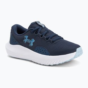 Дамски обувки за бягане Under Armour Charged Surge 4 washed navy/blue calm/metallic blue calm