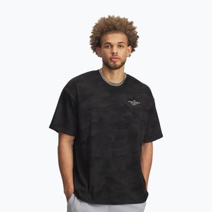 Мъжка тениска за тренировка Under Armour HTW Athletic Dept AOP black/white