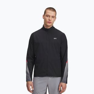 Мъжко яке за бягане Under Armour Velociti Storm black/castlerock/reflective
