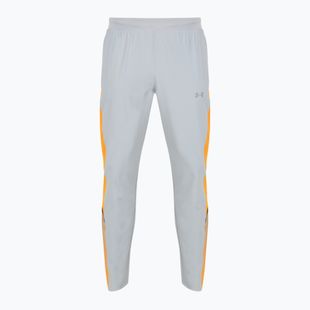 Мъжки панталони за бягане Under Armour Velociti Storm mod grey/squad orange/reflective