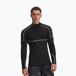 Мъжка тренировъчна блуза с дълъг ръкав Under Armour Cold Weather Grid black/black/white