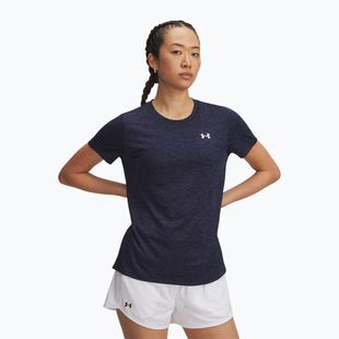 Дамска тениска за тренировка Under Armour Tech Twist midnight navy/white