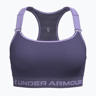 Спортен сутиен Under Armour HeatGear High purple luxe/purple crest