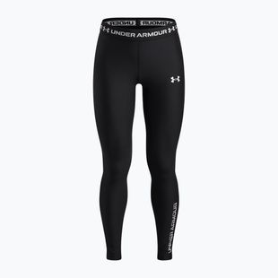 Детски клин Under Armour HeatGear Graphic Leggings black/white