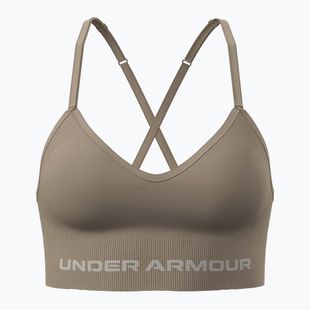 Спортен сутиен Under Armour Vanish Seamless Low city khaki/summit white