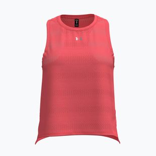 Дамска тениска за бягане Under Armour Velociti Singlet electric tangerine/black/green mode