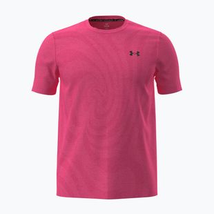 Мъжка тениска за тренировка Under Armour Vanish Seamless Novelty bittersweet pink/black