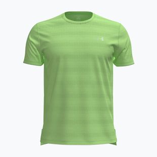 Мъжка тениска за бягане Under Armour Velociti lumos lime/white