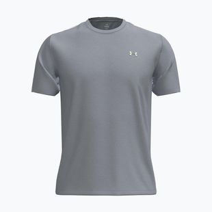Мъжка тениска за тренировка Under Armour Tech Taping mod gray/black/lumos lime