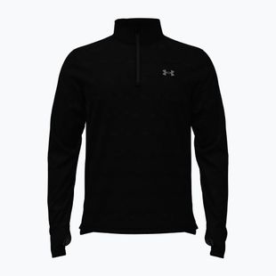 Мъжки суитшърт за бягане Under Armour Velociti 1/4 Zip black/black/metallic silver
