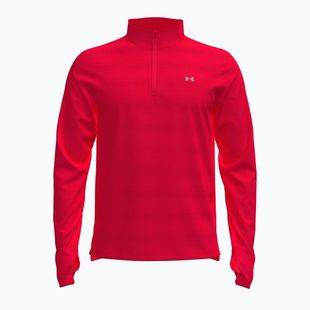 Мъжки суитшърт за бягане Under Armour Velociti 1/4 Zip lumos lime/mod grey