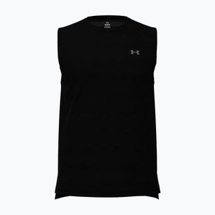Мъжка тениска за бягане Under Armour Velociti Tank black/black/metallic silver