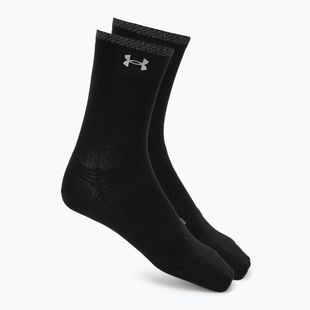 Чорапи Under Armour Velociti Lite Crew ultimate black/ultimate black/ultimate black