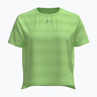 Дамска тениска за бягане Under Armour Velociti lumos lime/white