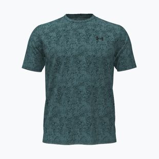 Мъжка тениска за тренировка Under Armour Tech Tee Pixelate rack green/black