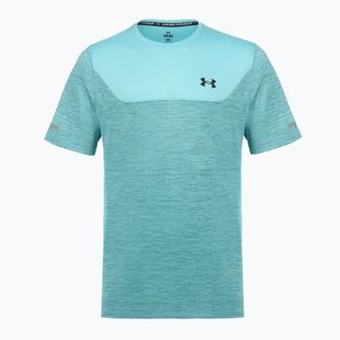 Мъжка тениска за тренировка Under Armour Tech Utility blue haze/black