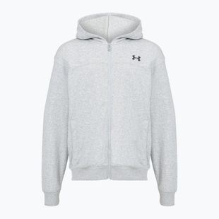 Мъжки суитшърт Under Armour Rival LW FZ mod grey light heather/black