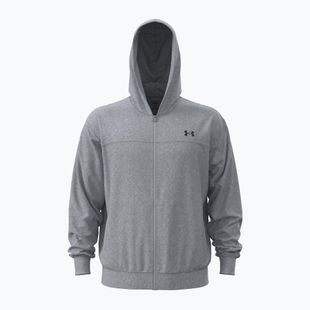 Мъжки суитшърт Under Armour Rival LW FZ mod grey light heather/black