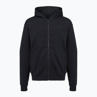 Мъжки суитшърт Under Armour Rival LW FZ black/black