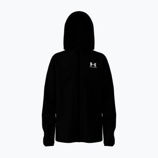 Мъжко тренировъчно яке Under Armour Vibe Woven Windbreaker Jacket black/white
