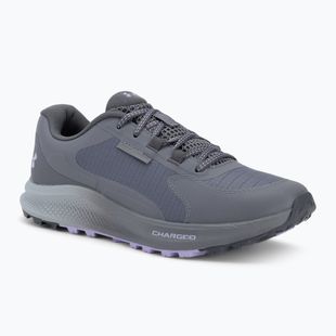 Дамски обувки за бягане Under Armour Charged Bandit Trail 3 titan grey/castlerock/purple crest