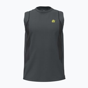 Мъжка баскетболна тениска Under Armour Curry Training Tank lumin yellow