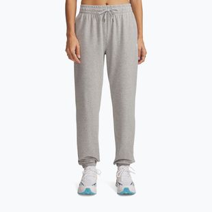 Дамски панталони Under Armour Sport Terry Jogger mod grey light heather/white