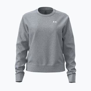 Дамски суитшърт Under Armour Sport Terry Crew mod grey light heather/white