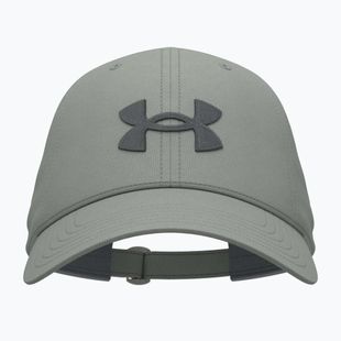 Мъжка шапка с козирка Under Armour Blitzing Adj ether titanium/clay green