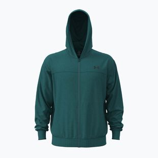 Мъжки суитшърт Under Armour Rival LW FZ rack green/black