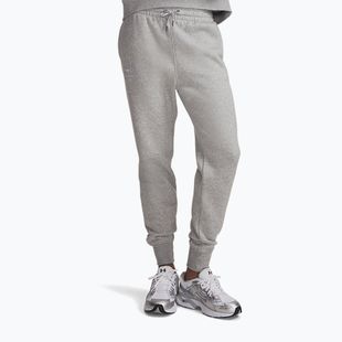Дамски панталони Under Armour Icon Fleece Jogger mod gray light heather/white