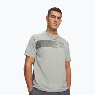 Мъжка тренировъчна тениска Under Armour Tech Graphic Tee titanium/black