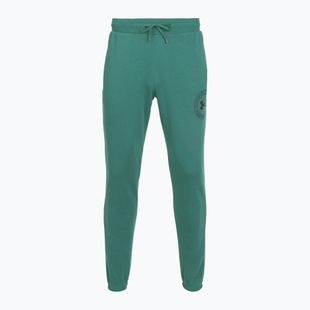 Мъжки панталони Under Armour Rival LW Graphic Jogger rack green/black