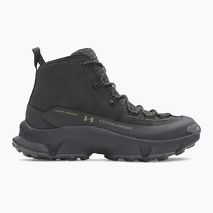 Мъжки обувки за трекинг Under Armour Charged Expanse Mid LTHR WP Black/Anthracite/Bayou