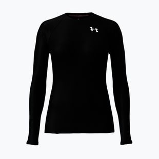 Дамска блуза с дълъг ръкав за  тренировка Under Armour HG Authentics Comp LS ultimate black/white