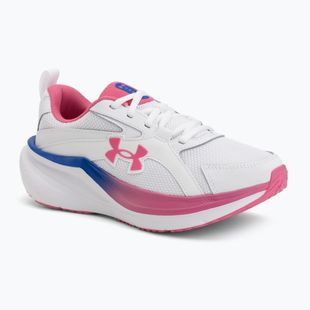 Дамски обувки за бягане Under Armour Assert 11 white/pink frenzy/pink frenzy
