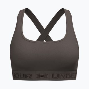 Спортен сутиен  Under Armour Crossback Mid peppercorn/kona brown