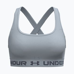 Спортен сутиен  Under Armour Crossback Mid blue fog/downpour gray
