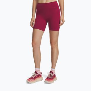 Дамски тренировъчни шорти Under Armour Motion Bike Shorts claret/ox blood