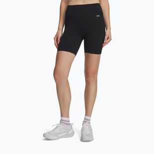 Дамски тренировъчни шорти Under Armour Motion Bike Shorts ultimate black/white