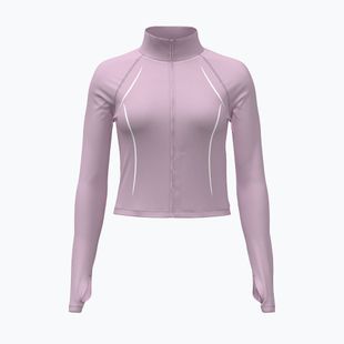 Дамски суитшърт за тренировка Under Armour Meridian Contour Full Zip mauve pink/white/mauve pink
