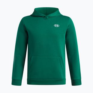 Детски суитшърт Under Armour B Rival Fleece Hoodie campus ivy/white