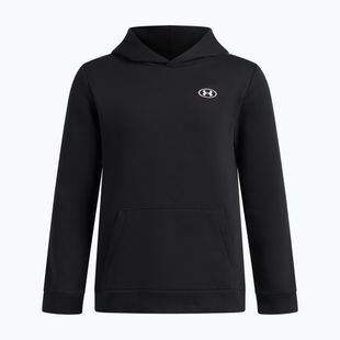 Детски суитшърт Under Armour B Rival Fleece Hoodie ultimate black/white
