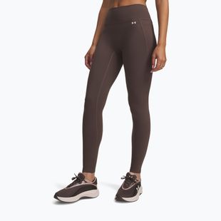Дамски тренировъчен клин Under Armour Motion Leggings peppercorn/white